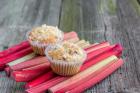 Muffins mit Rhabarber