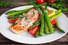 Spargel-Lachs