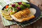 Gegrilltes Saiblingsfilet