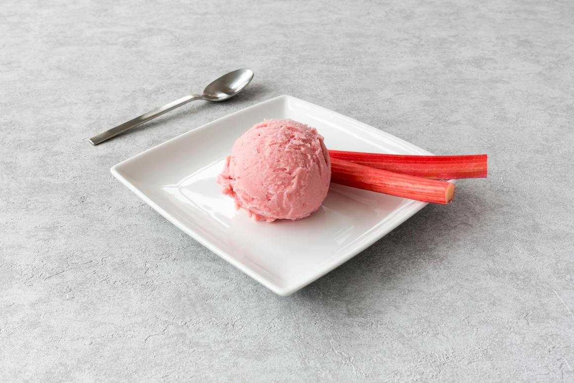 Joghurt-Rhabarber-Glace