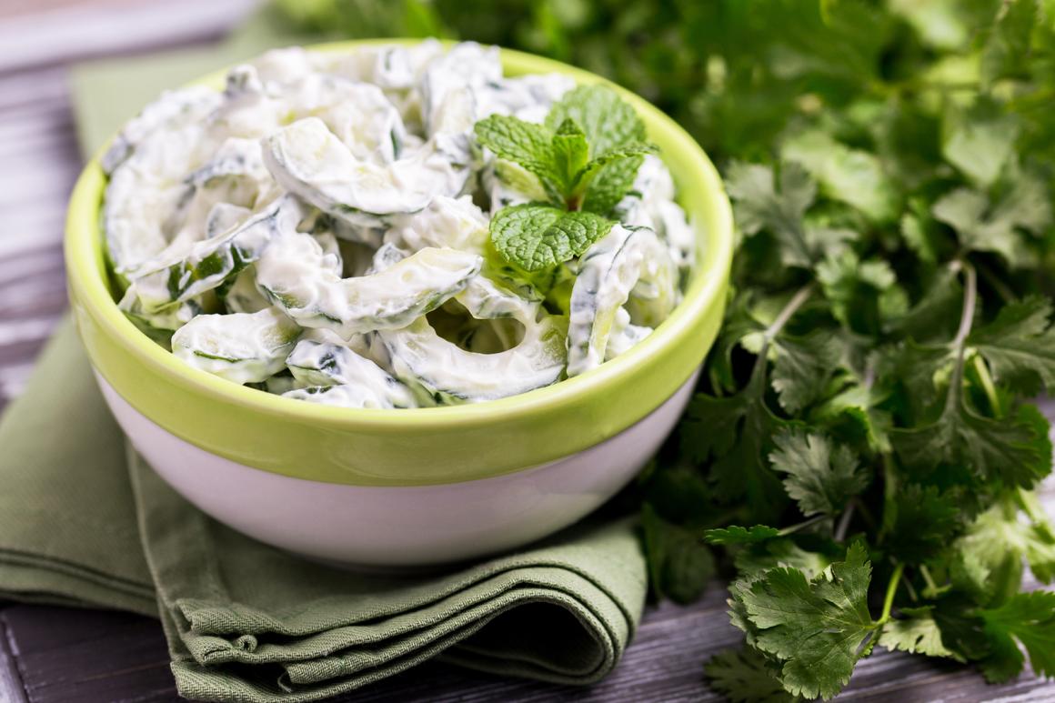 Gurken-Raita