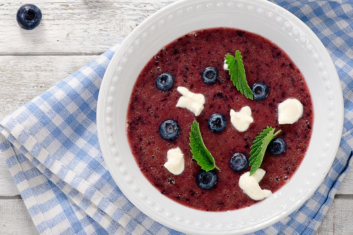 Heidelbeersuppe