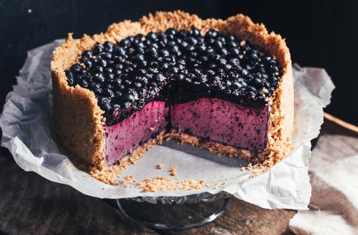 Heidelbeer-Cheesecake
