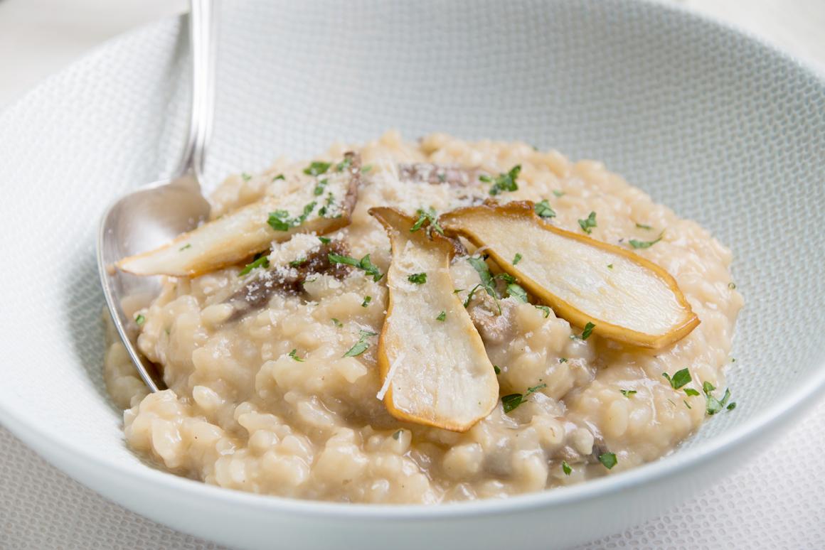 Risotto mit frischen Steinpilzen