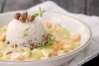 Rüebli-Bananen Ragout mit Reis