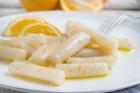 Schwarzwurzel in Orangenbutter