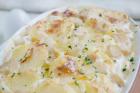 Kartoffelgratin mit Schwarzwurzel