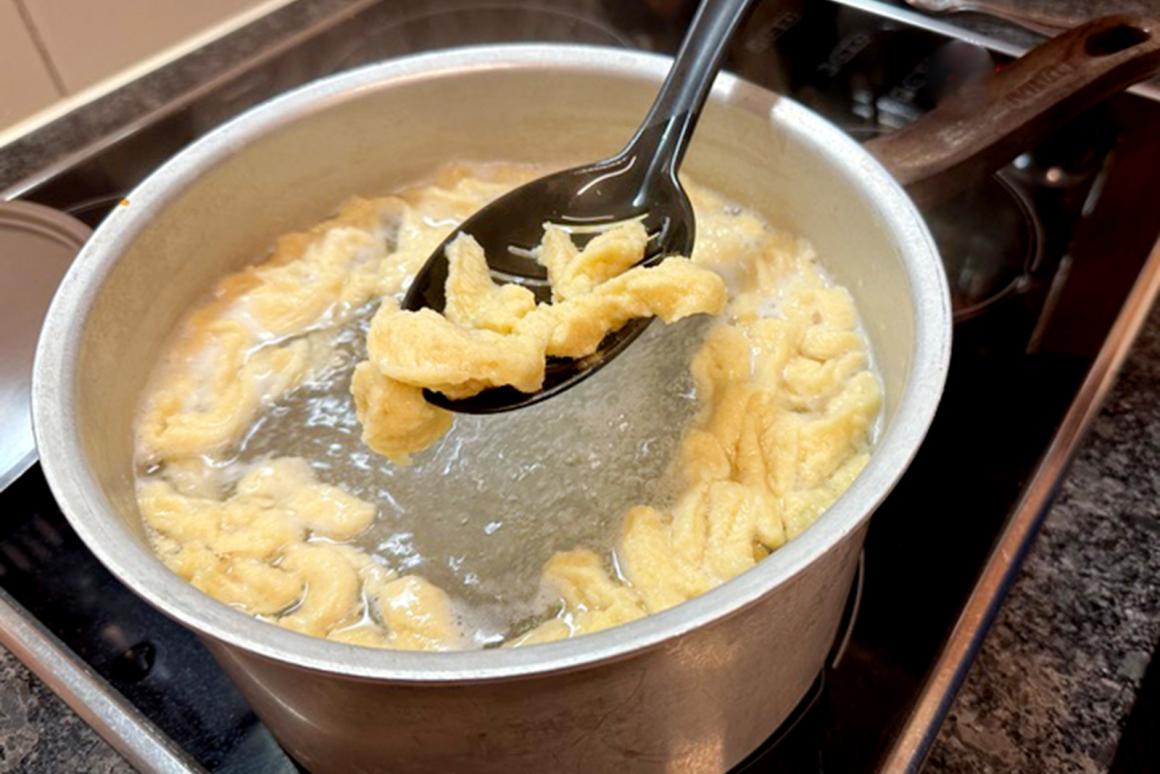 Spätzli köcheln 