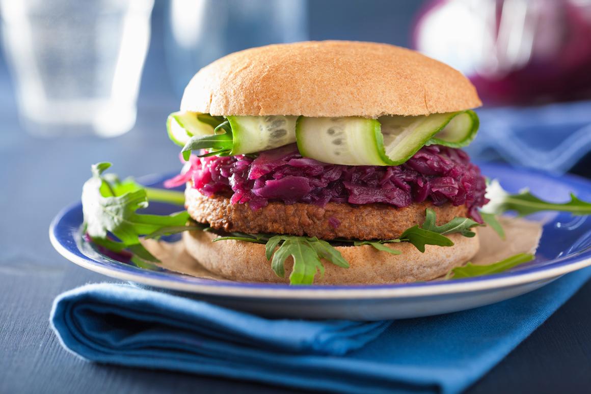 Gemüse-Soja-Burger