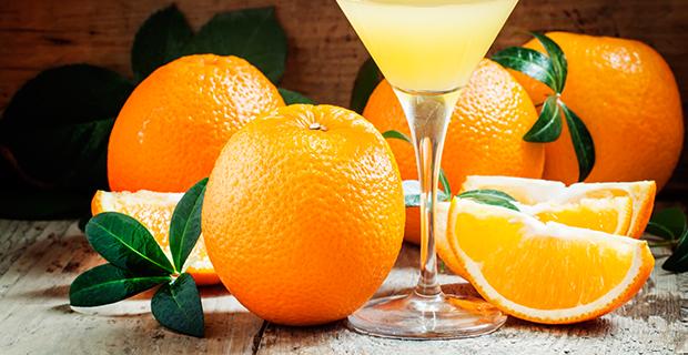Cocktails mit Fruchtsaft