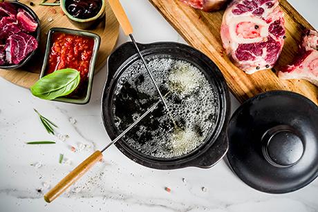 Fondue Rezepte mit Öl oder Bouillon