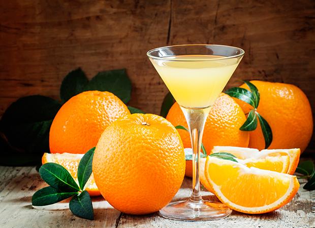 Cocktails mit Fruchtsaft