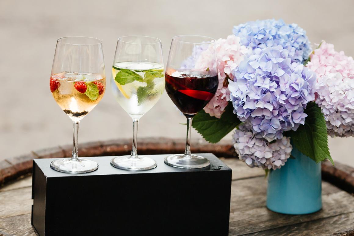 Cocktails mit Wein