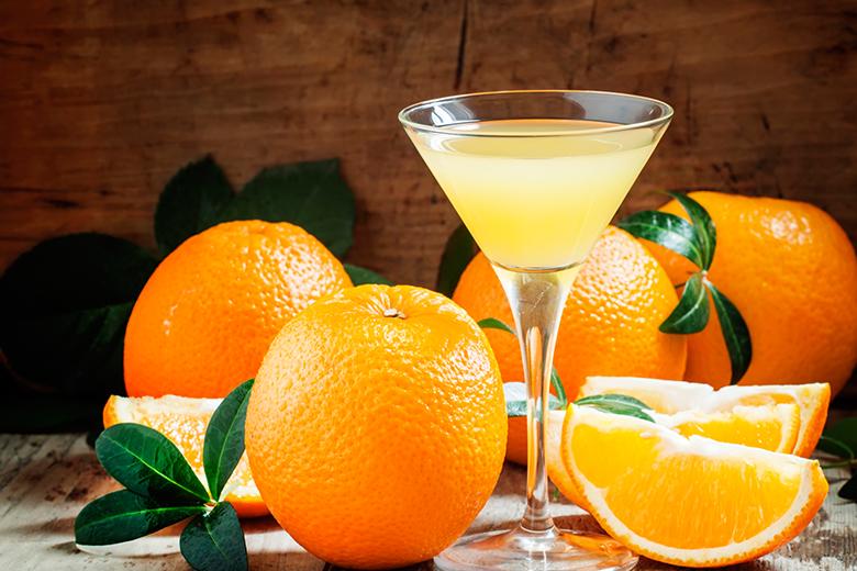 Cocktails mit Fruchtsaft