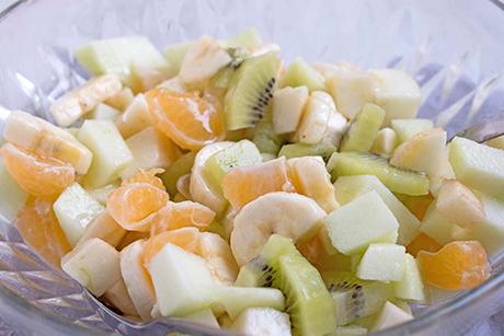 Gesunder Obstsalat