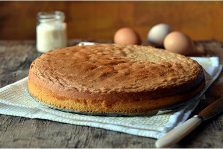 Biskuitboden für Obstkuchen