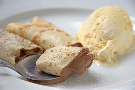 Crepe mit Nutella