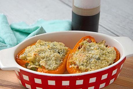 Gefüllte Peperonischoten mit Couscous