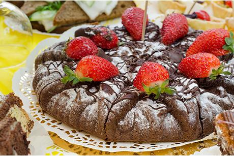 Kuchen mit Birkenzucker