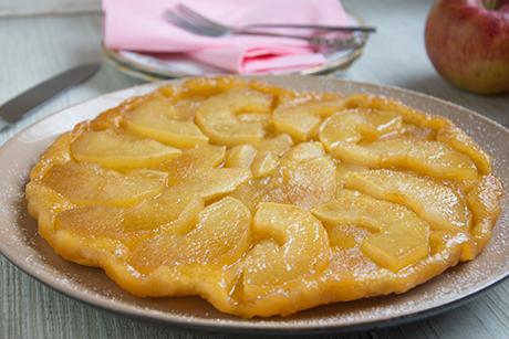 Tarte tatin mit Mürbeteig