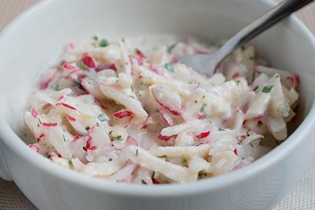 Radieschensalat mit Joghurt