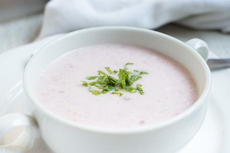 Schnelle Radieschencremesuppe