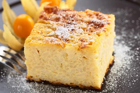 Veganer Reiskuchen mit Mandelmehl