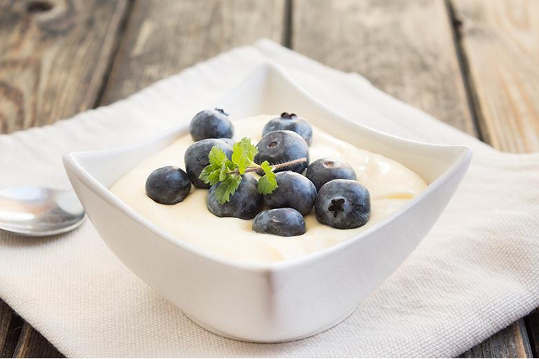 Weisses Schokoladenmousse