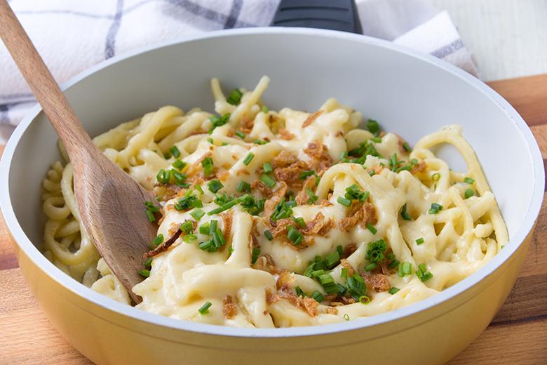 Quarkspätzli mit Dinkelmehl