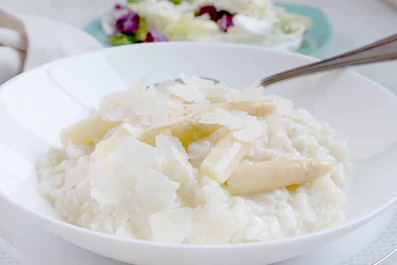 Spargelrisotto aus dem Dampfgarer