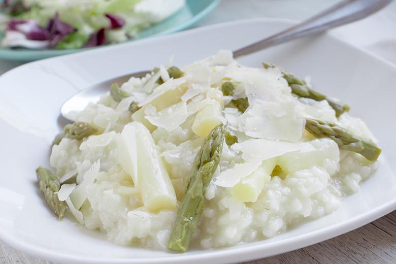Spargelrisotto mit Mascarpone