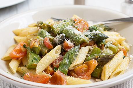 Spargel mit Pasta