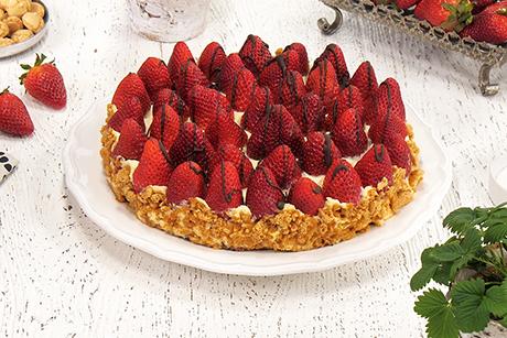 Himmlische Erdbeertorte
