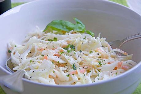 Coleslaw mit Joghurt
