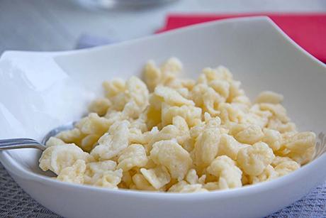 Spätzleteig mit Quark