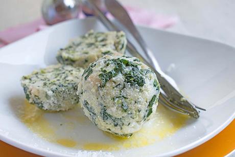 Spinatknödel ohne Ei