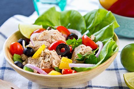 Thunfischsalat mit Oliven