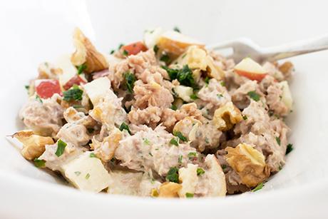 Thunfischsalat mit Apfel
