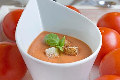 Kalte Tomatensuppe