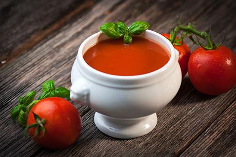 Italienische Tomatensuppe