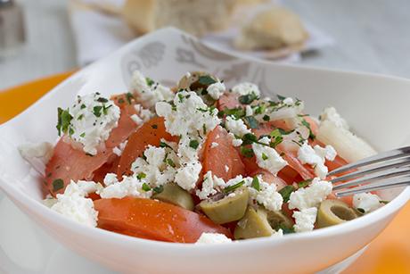 Tomatensalat mit Feta