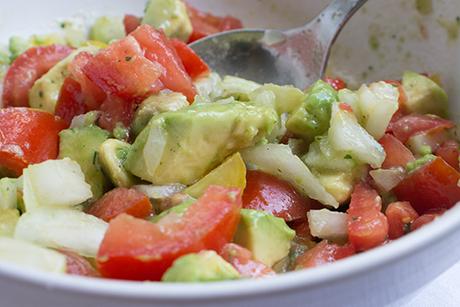 Avocado-Tomatensalat