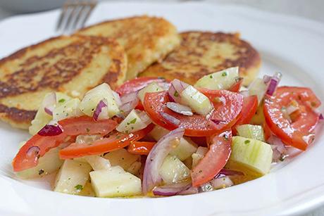 Gurken-Tomatensalat