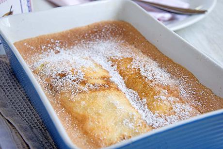 Quarkpfannkuchen überbacken