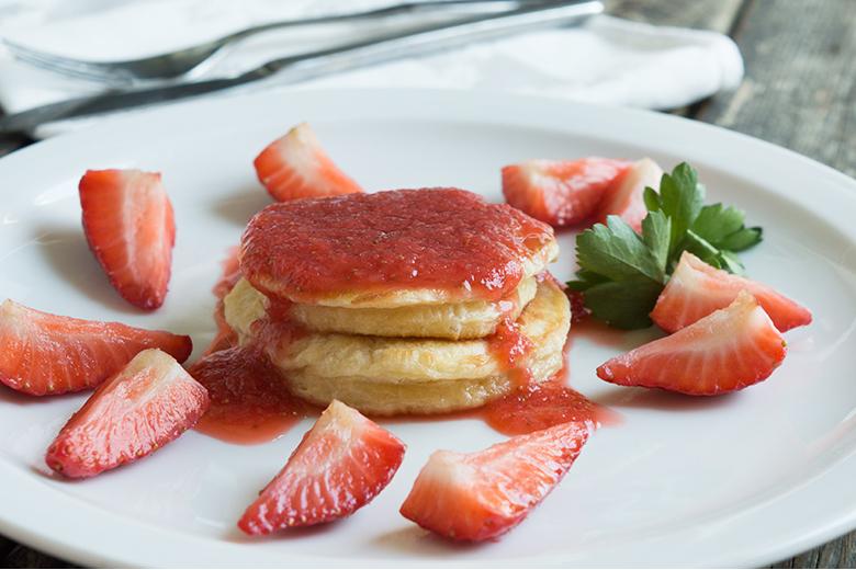 Russische Quarkpfannkuchen - Syrniki