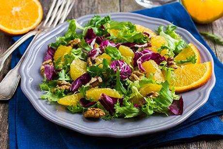 Radicchio-Orangen-Salat