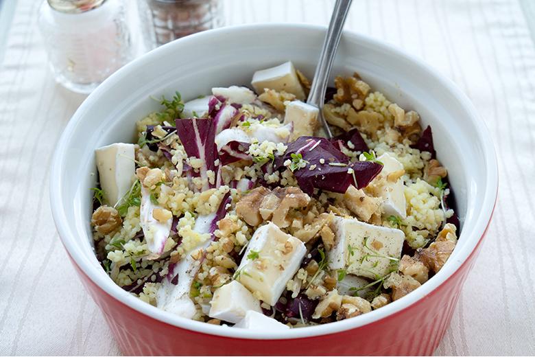 Radicchio-Baumnuss-Salat
