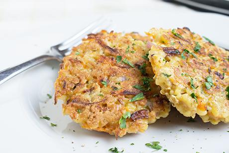 Quinoa-Bratlinge