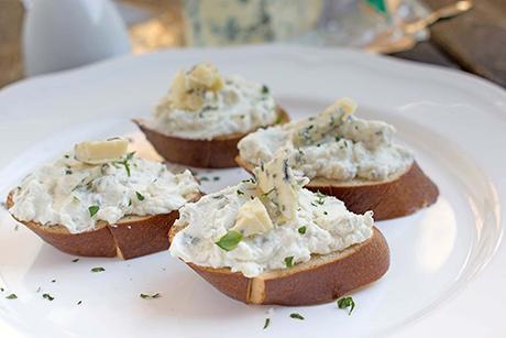 Aufstrich mit Gorgonzola