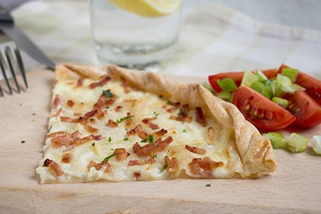 Elsässer Flammkuchen